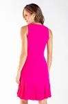 Vestido Dwz Mid Barra Plissada