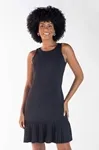 Vestido Dwz Mid Barra Plissada