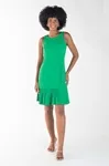 Vestido Dwz Mid Barra Plissada