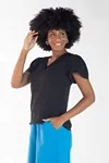 Blusa Dwz Decote v com Manga