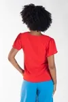 Blusa Dwz Decote v com Manga