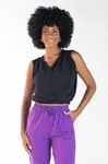 Cropped Dwz com Elastico Transpassado