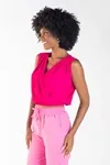 Cropped Dwz com Elastico Transpassado