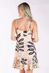 Vestido DWZ Curto Plissado na barra
