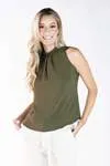 Blusa DWZ Lisa Gola de Lastex