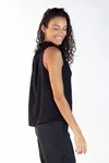Blusa DWZ Lisa Com Botão na Gola