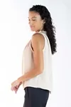 Blusa DWZ Lisa Com Botão na Gola