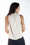 Blusa DWZ Lisa Com Botão na Gola