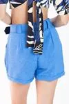Short DWZ Linho com Cinto