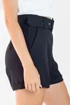 Short DWZ Linho com Cinto