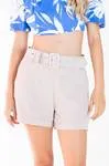 Short DWZ Linho com Cinto