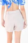 Short DWZ Linho com Cinto