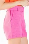 Short DWZ Linho com Cinto
