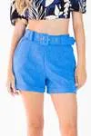 Short DWZ Linho com Cinto