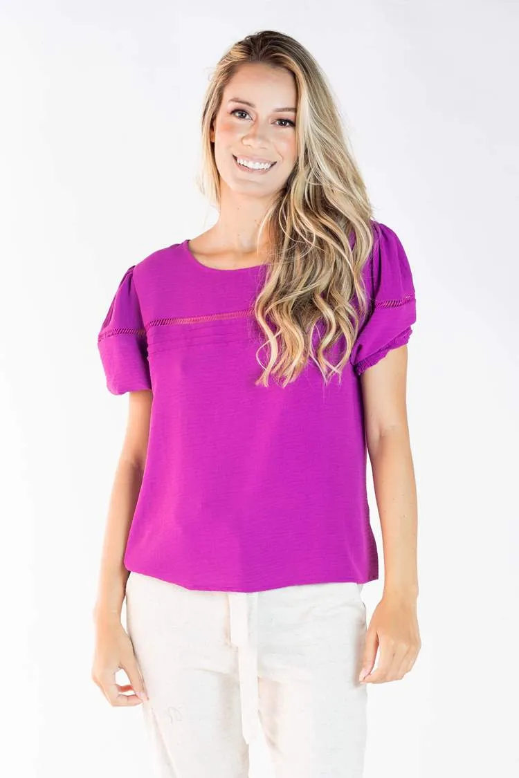 Blusa DWZ Manga Bufante