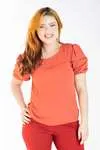 Blusa DWZ Manga Bufante