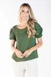 Blusa DWZ Manga Bufante