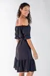 Vestido Dwz Manga Curta