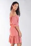 Vestido Dwz Manga Curta