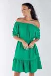 Vestido Dwz Manga Curta