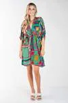 Vestido Dwz Carol Manga Morcego