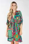 Vestido Dwz Carol Manga Morcego