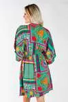 Vestido Dwz Carol Manga Morcego