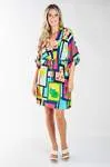 Vestido Dwz Carol Manga Morcego