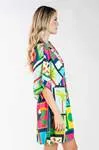 Vestido Dwz Carol Manga Morcego