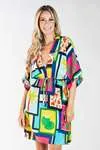 Vestido Dwz Carol Manga Morcego