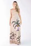 Vestido Dwz Estampa Coqueiro