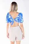 Cropped Dwz Estampa Amarracao