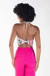 Cropped Dwz Estampado Amarracao