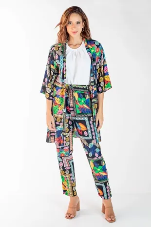 Conjunto Dwz Kimono com Calca Jogger
