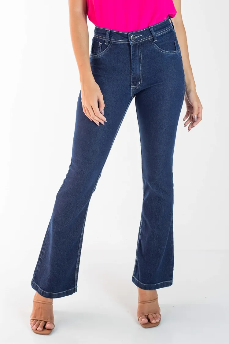 Calca Dwz Jeans Escura Skynny