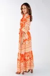Vestido Dwz Longo Estampado