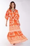 Vestido Dwz Longo Estampado