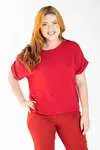 Blusa Dwz Manga Babado