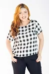 Blusa Dwz Senhora Xadrez