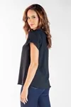 Blusa Dwz Manga Curta Lisa