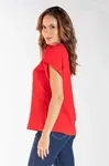 Blusa Dwz Manga Curta Lisa