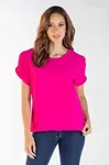 Blusa Dwz Manga Curta Lisa