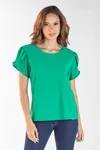 Blusa Dwz Manga Curta Lisa