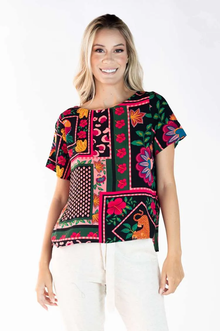 Blusa Dwz Senhora Estampada