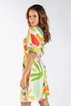 Vestido Dwz Curto Estampado