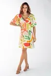 Vestido Dwz Curto Estampado