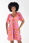 Vestido Dwz Curto Estampado