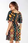 Vestido Dwz Curto Estampado