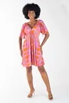 Vestido Dwz Curto Estampado