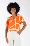 Blusa Dwz Estampada Amarracao